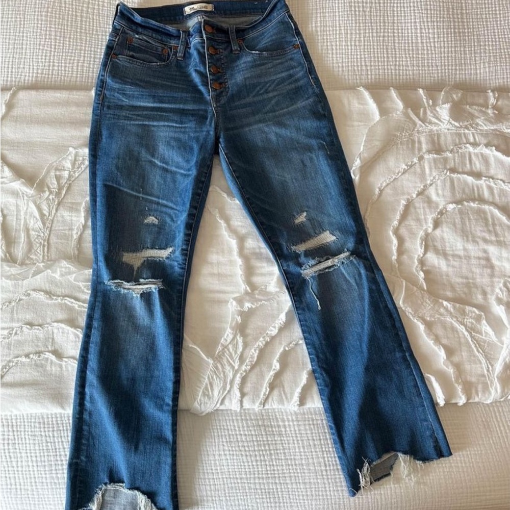 Madewell Cali Demi-Boot Jeans Size 26